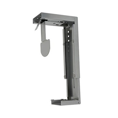 Height width adjustable  Under desk cpu mount holder