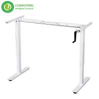 adjustable desk metal legs wholesales manual adjustable height table legs sit stand desk frame manual height standing desk frame