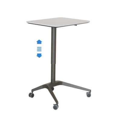 AirLift Pneumatic Height Adjustable Movable mini sit stand table