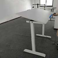 Electric  dual Motor Height Adjustable Sit Stand  tilting drawing  Desk