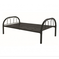 Cheap price metal single bed easy to install student steel single bed